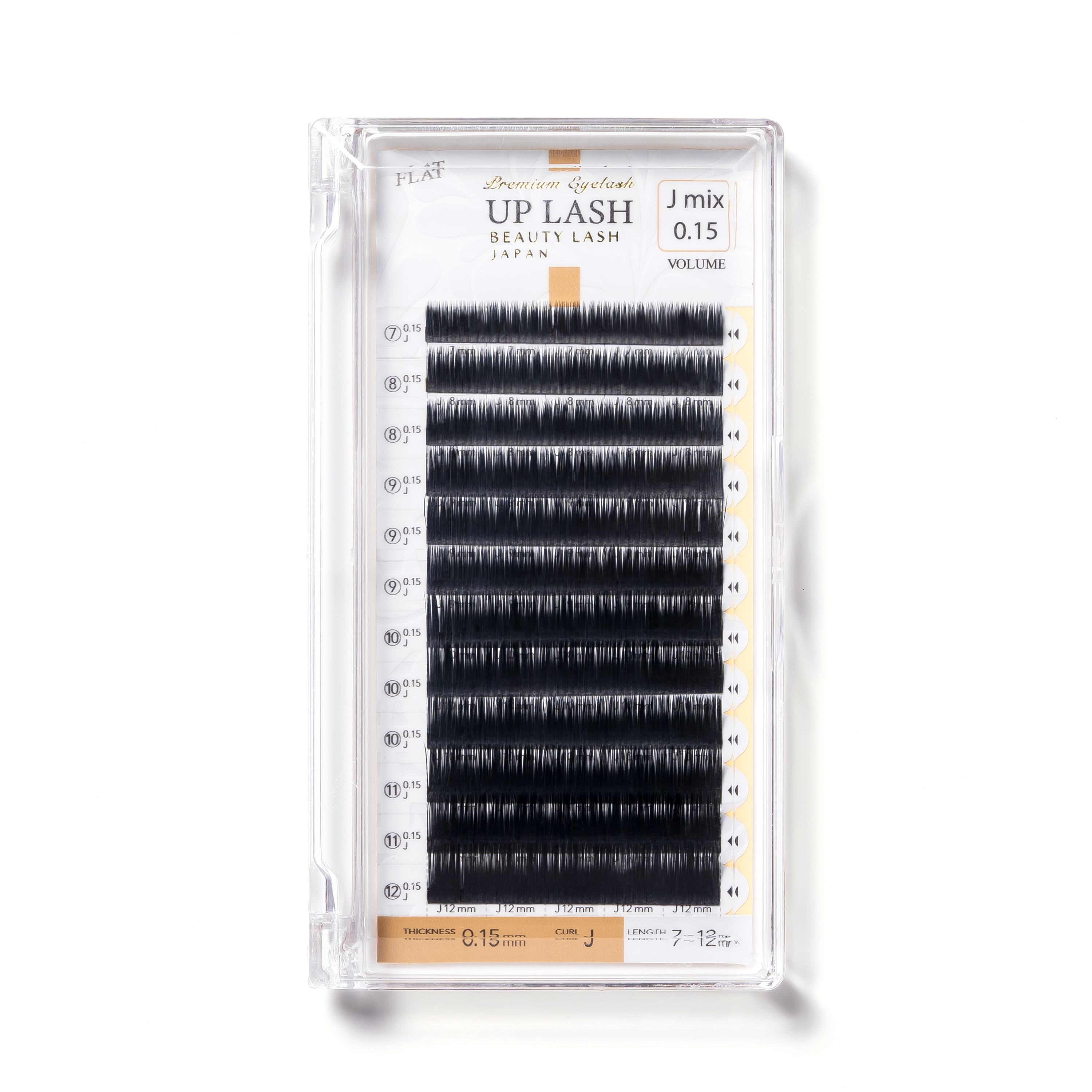 [Beauty Lash Japan] 日本 UP LASH 扁毛 - MIX綜合尺寸★《人氣產品》