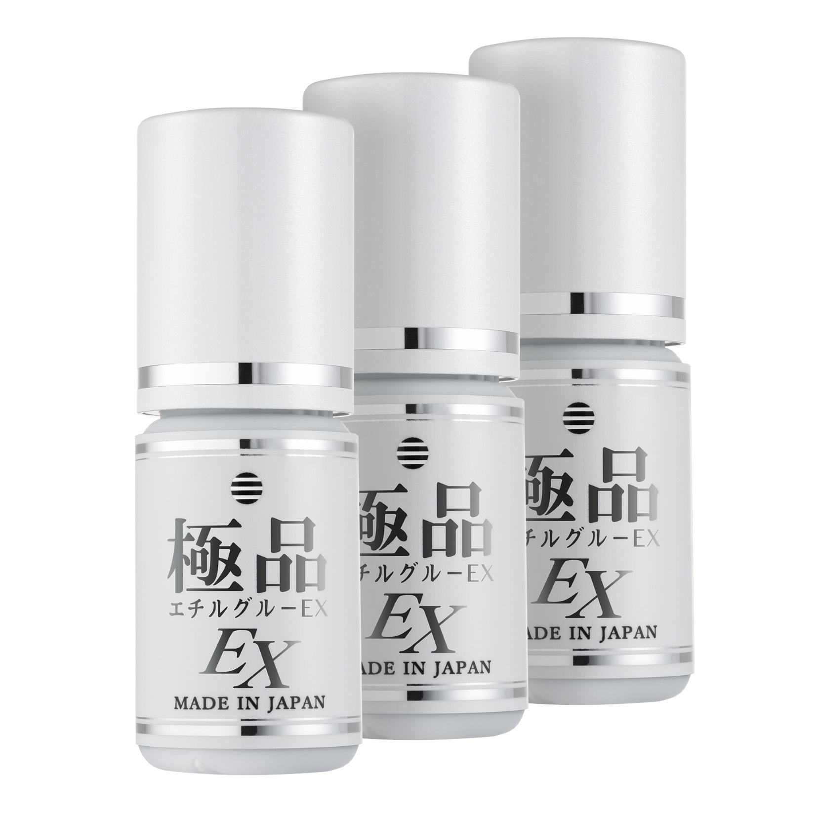 [Beauty Lash Japan] 極品 EX 黑膠 3入組合一瓶$880
