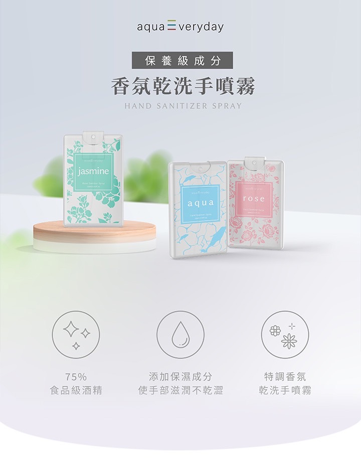保養級香氛酒精噴霧